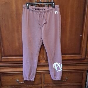 Victoria's Secret Mauve Joggers with Logo